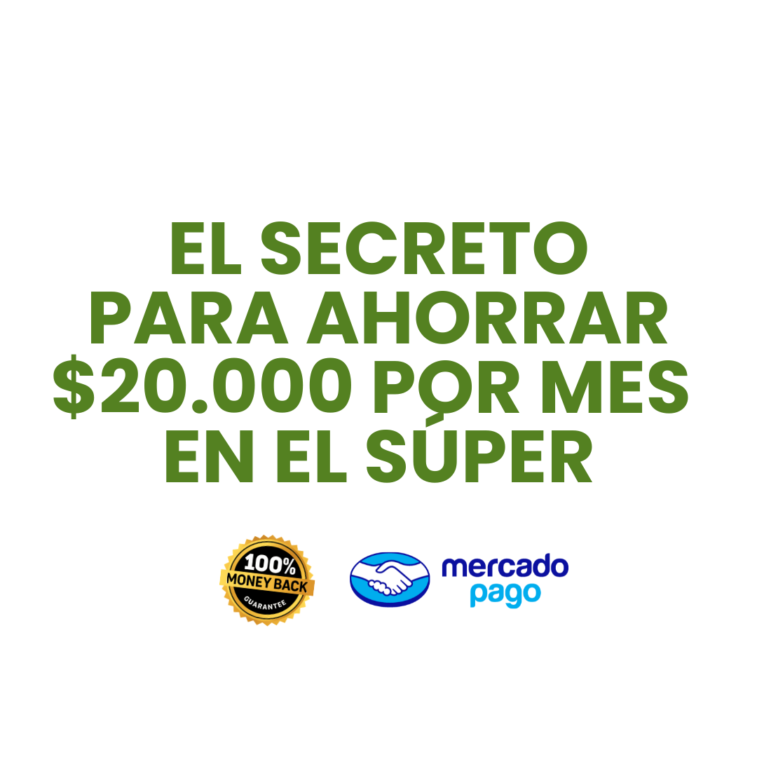 Comé sano y ahorrá $20.000 por mes sin privarte de nada