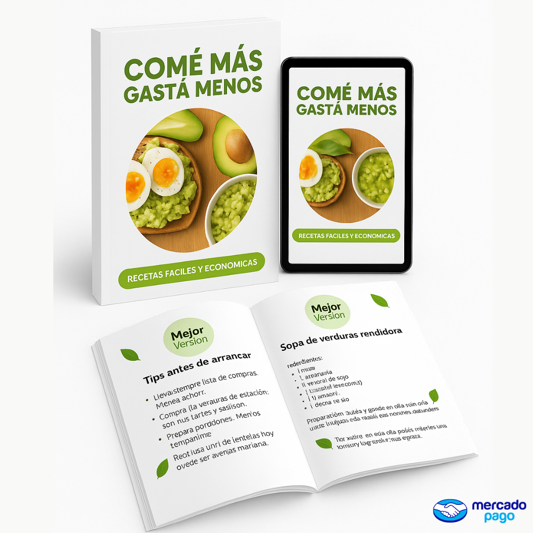 Comé sano y ahorrá $20.000 por mes sin privarte de nada